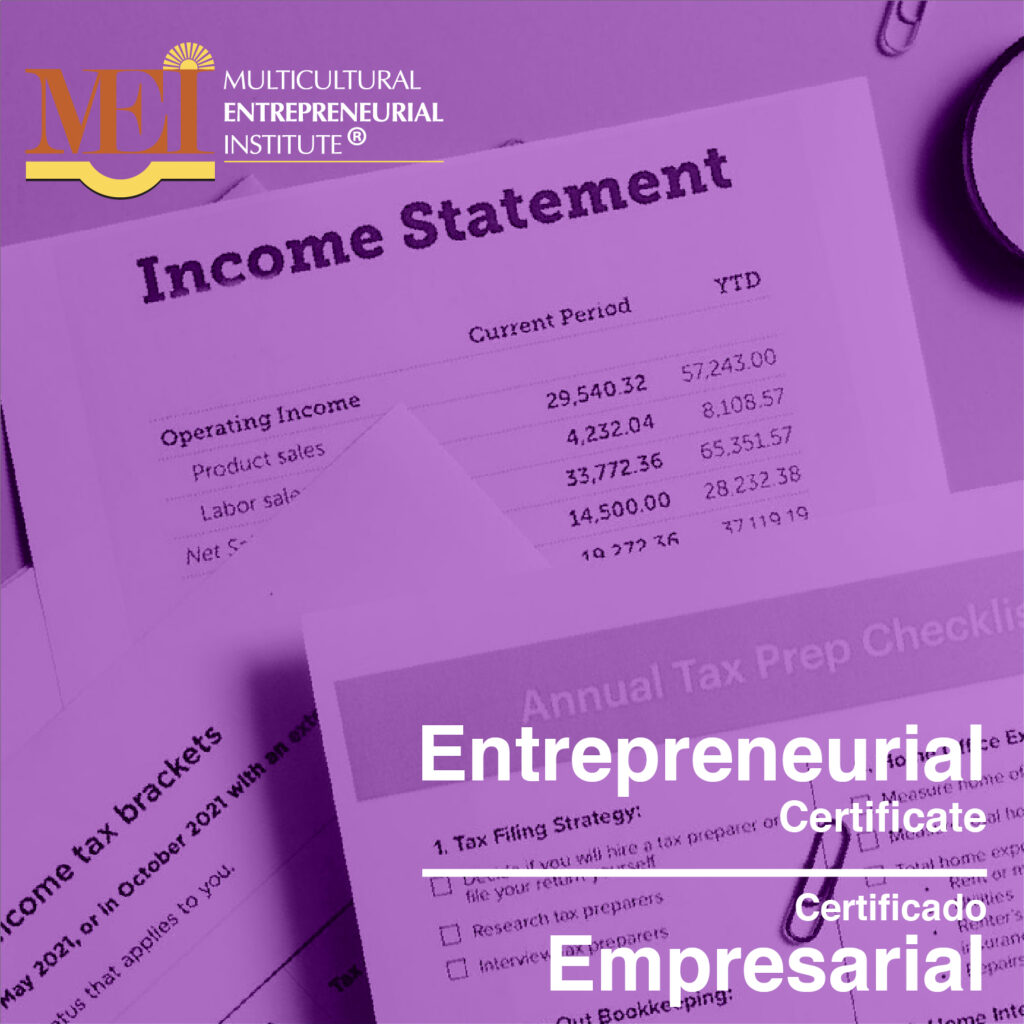 Entrepreneurial Certificate Flyer