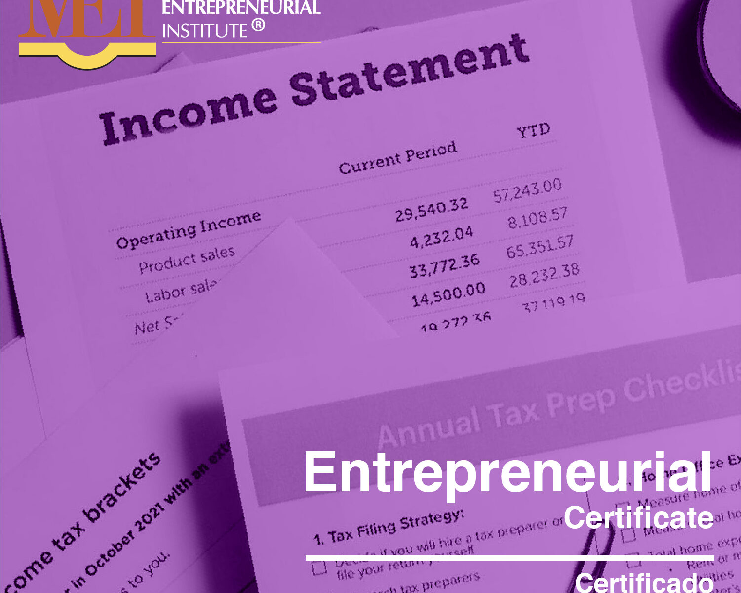 Entrepreneurial Certificate Flyer